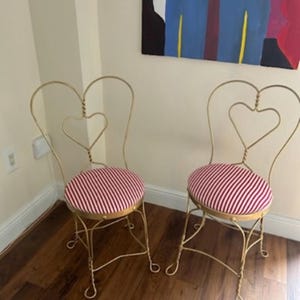 Ice Cream Parlor Chairs (Vintage)