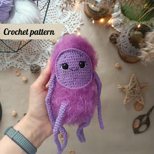 Crochet pattern Escherichia coli, amigurumi Escherichia coli, anatomical pattern, crochet body pats, gift for doctor