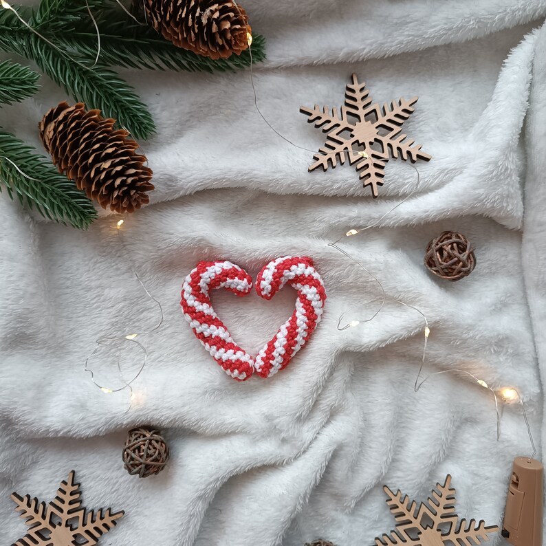 Crochet Pattern Candy Cane, PDF Amigurumi PATTERN Candy Cane - Etsy