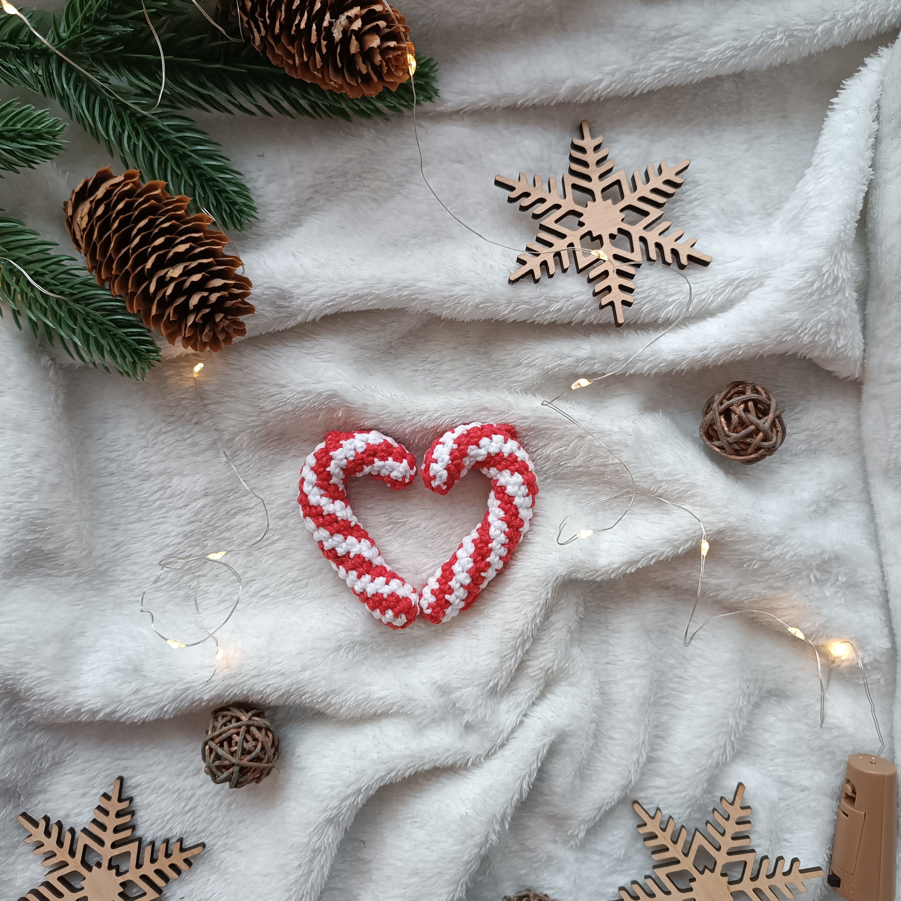 Crochet Pattern Candy Cane, PDF Amigurumi PATTERN Candy Cane - Etsy