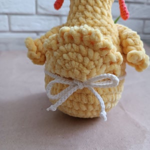 Crochet pattern Easter chicken, amigurumi Easter chicken, Easter crochet pattern imagem 7