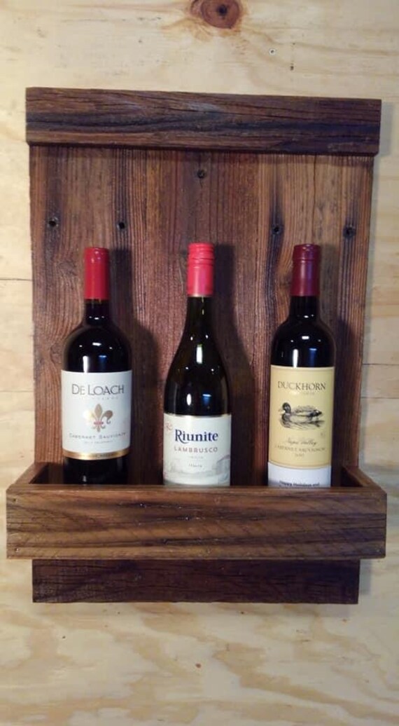 Custom Rustic Bar Shelves Etsy