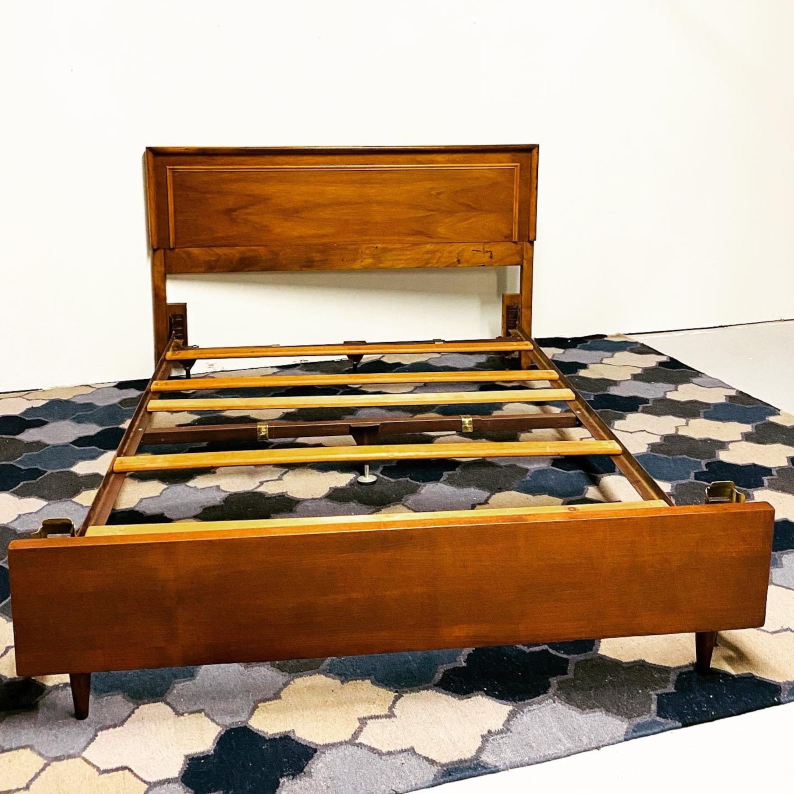 Mid Century Full Size Bed by United Furniture Company MCM - Etsy