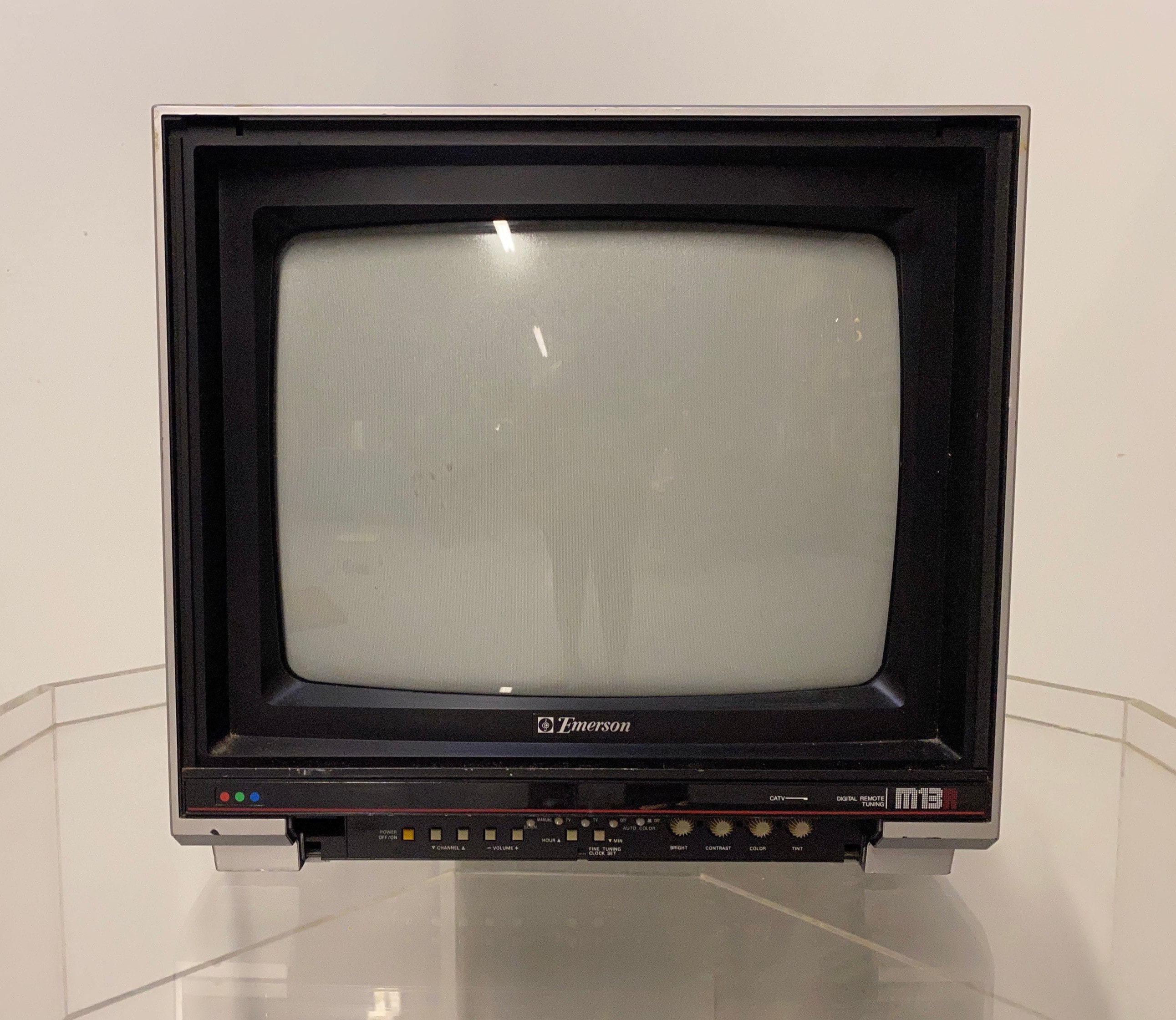 1985 Emerson M13R Vintage TV, Postmodern Decor Etsy