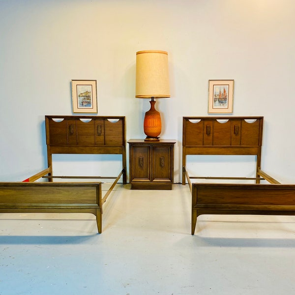 Mid Century Twin Headboard Etsy