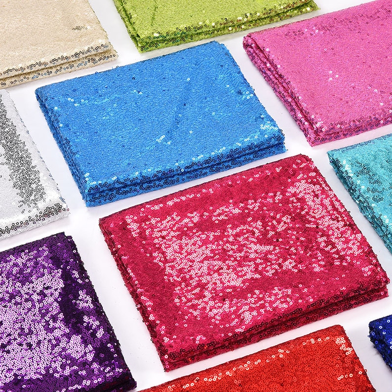3MM Sequins Fabric Sparkly Fabric Sequin Backdrop Sequined Etsy