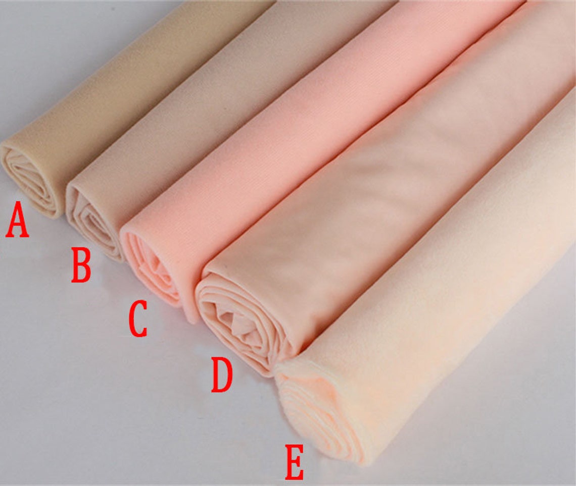 Doll Skin Fabric 5 Colors Available Doll Body Fabric Art Etsy Canada