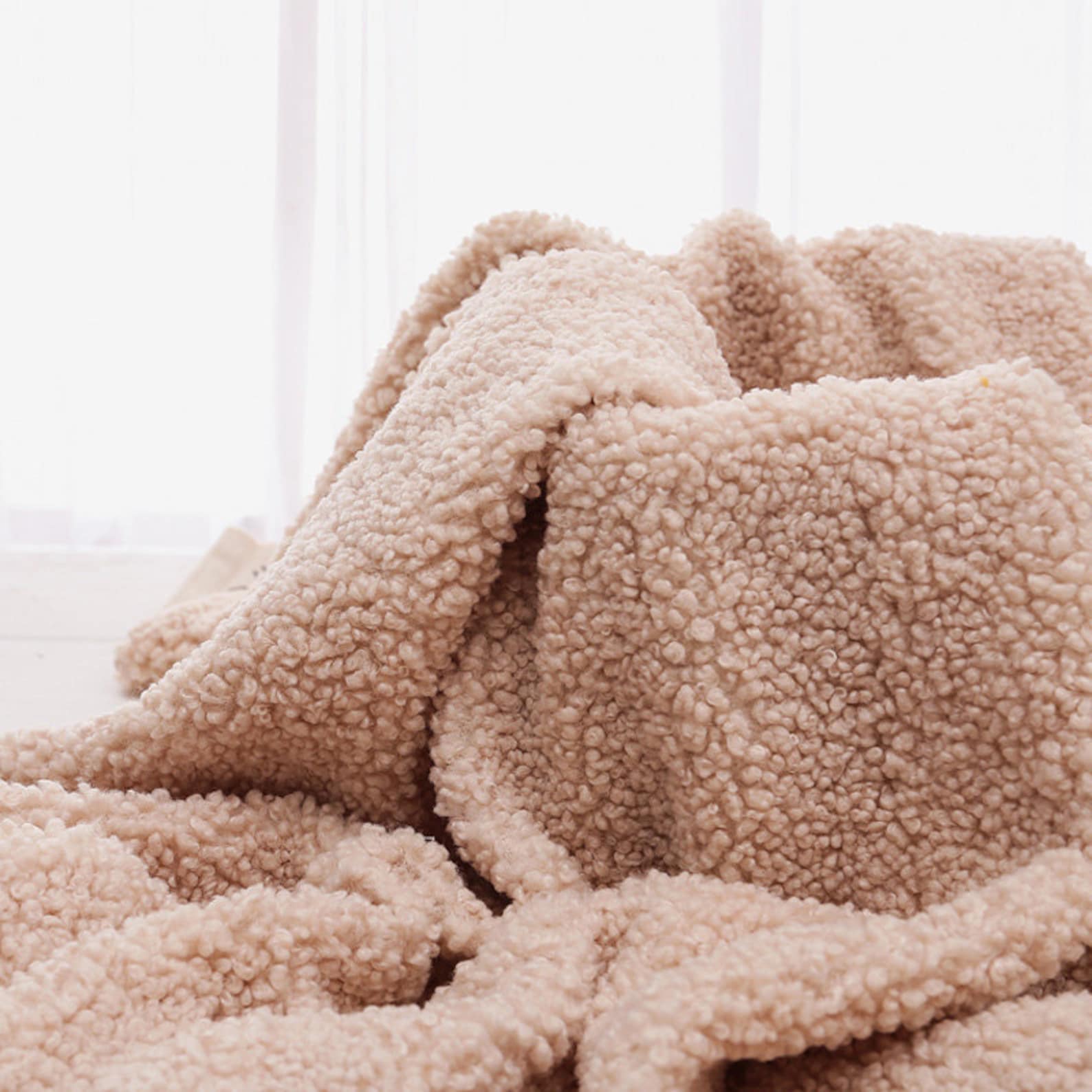 Teddy Plush Fabric Cashmere Fabric Sherpa Fleece Fabric Etsy