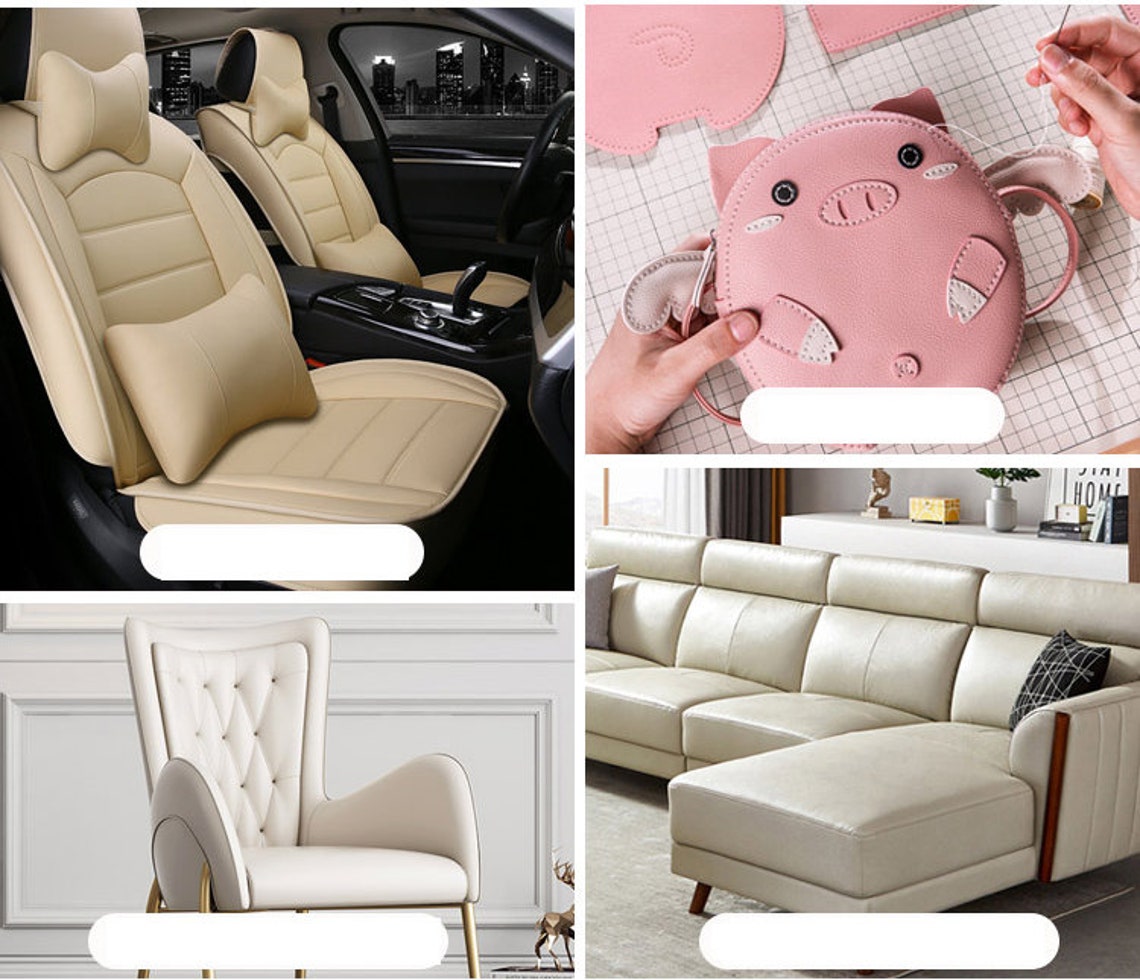 Selfadhesive Leather Fabric Faux Leather Fabric Sofa Etsy