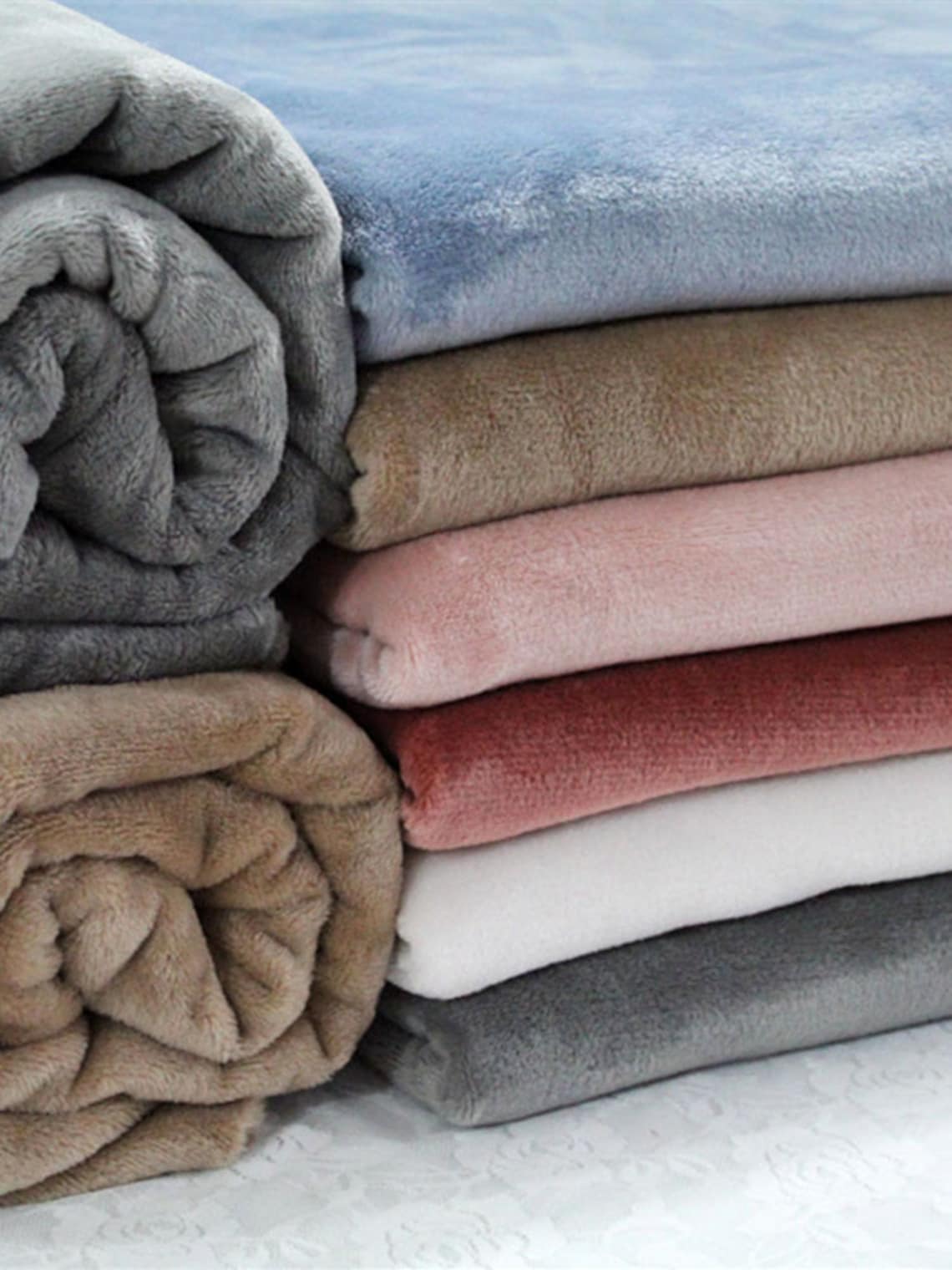 Thick Flannel Fabric, Doublesided Fleece Fabric, Coral Fleece Fabric