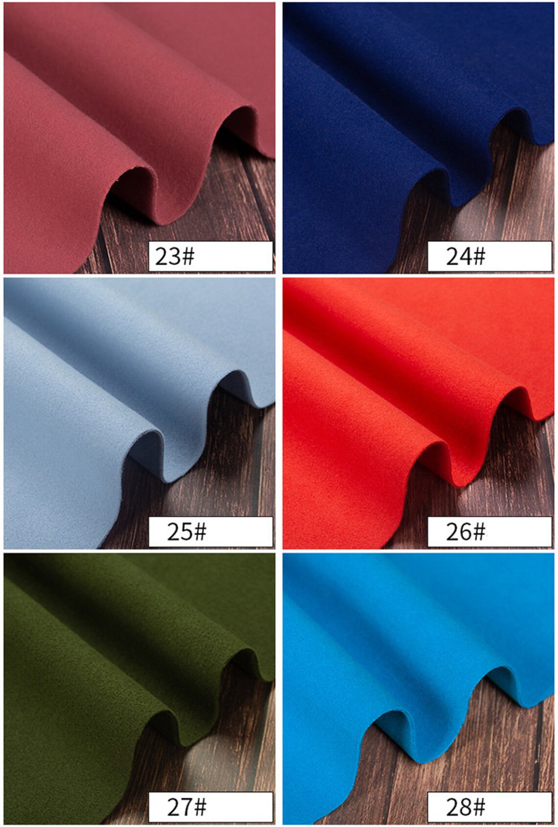 Woolen Fabric Faux Wool Fabric Coat Fabric Autumn Winter Etsy