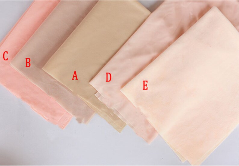 Doll Skin Fabric 5 Colors Available Doll Body Fabric Art Etsy Canada