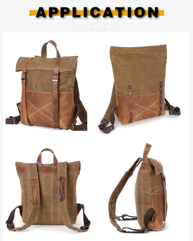 Waxed Canvas Fabric, Cotton Canvas Fabric, 8oz Waxed Cotton Fabric