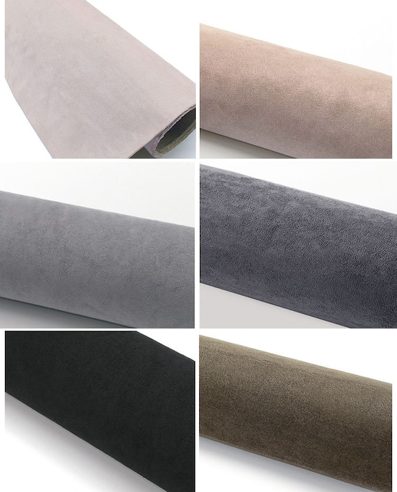 Self-adhesive Faux Suede Fabric, Stretch Faux Suede Fabric