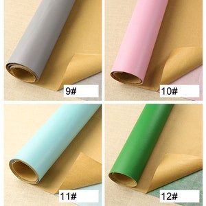 Self-Adhesive Leather Fabric, Faux Leather Fabric, Sofa Leather Fabric, Artificial Leather, Upholstery Fabric, By the Half Yard image 7