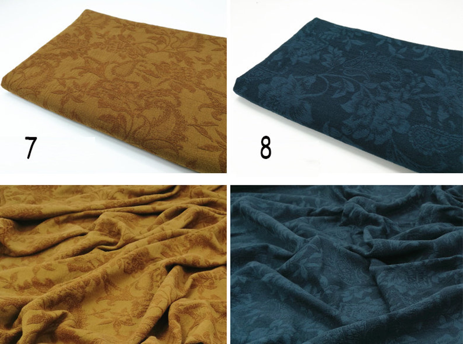 Jacquard Linen Fabric Linen Cotton Fabric Ethnic Fabric Etsy