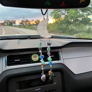 Real Crystal Car Charms for Car Mirrors