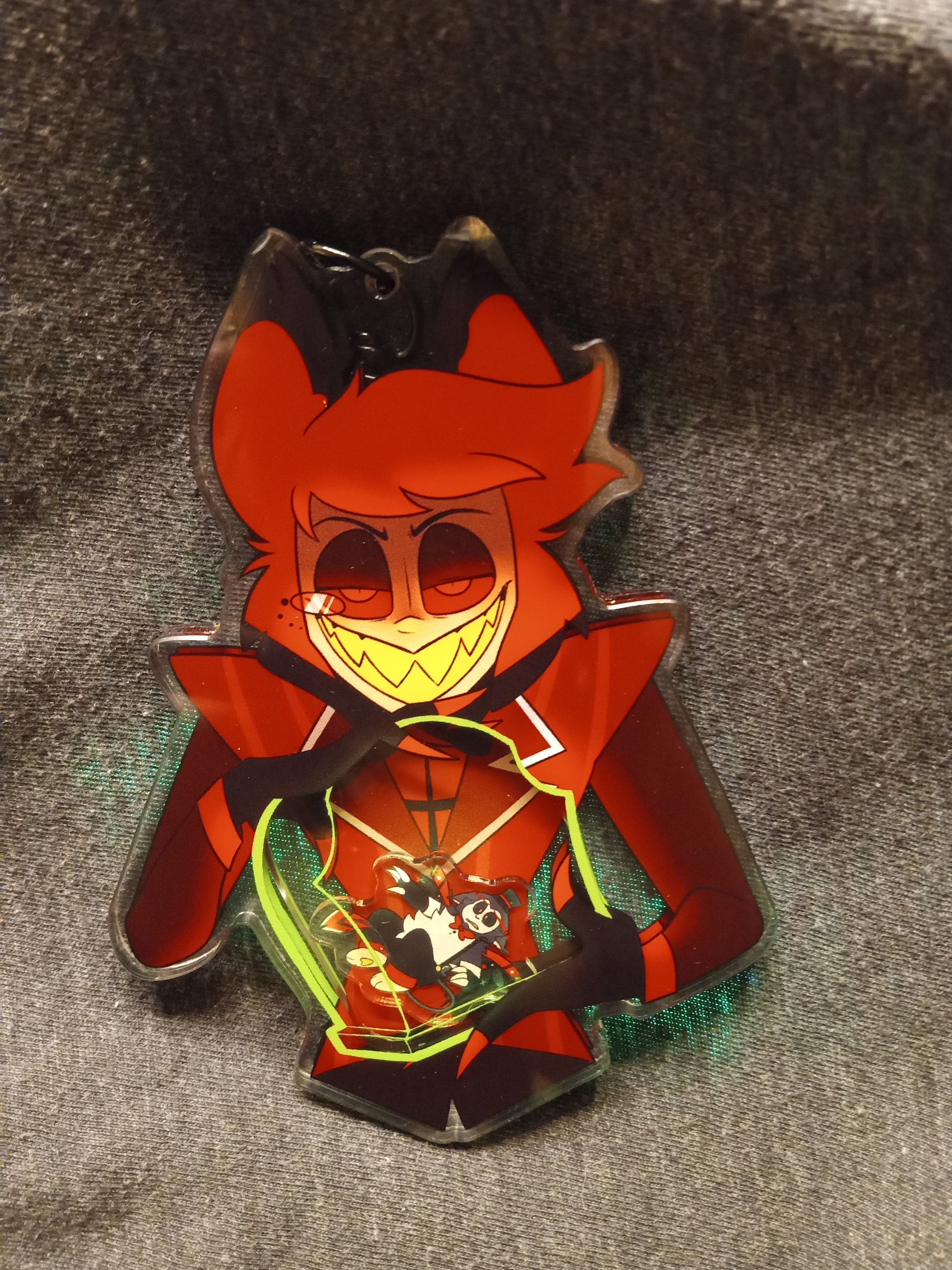 Alastor and Husk Hazbin Hotel Shaker Charm - Etsy