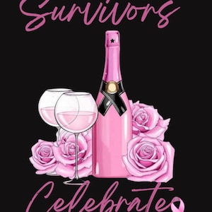 Survivors Celebrate SVG (just words)/ PNG