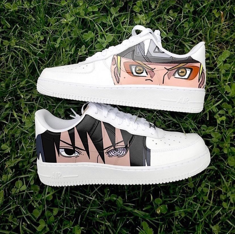 Anime Af1 Naruto Custom Shoes Anime 