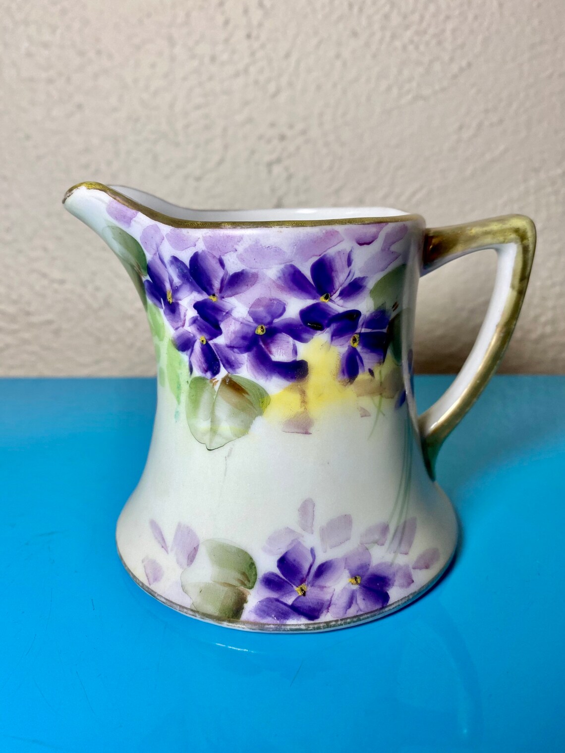 Rare Antique HandPainted Nippon China Creamer Etsy