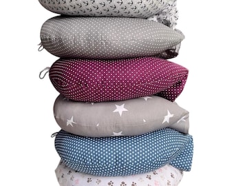 OhrBequem, Ohrkissen mit Loch – ergonomisches Piercingkissen für Seitenschläfer aus Baumwolle, Lagerungskissen bei Ohrschmerzen, Ipodträger