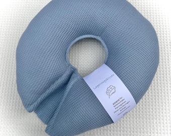 Kissen für Ohrpiercing und Seitenschläferkissen mit Druckentlastung, Piercingkissen mit Loch, OhrBequem - das Original