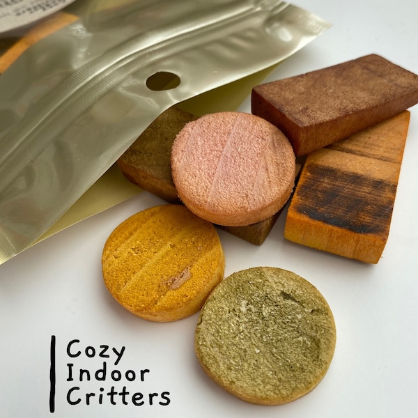 Nibble Chunks - golosinas de madera masticables con sabor para conejos, hámsteres y cobayas.
