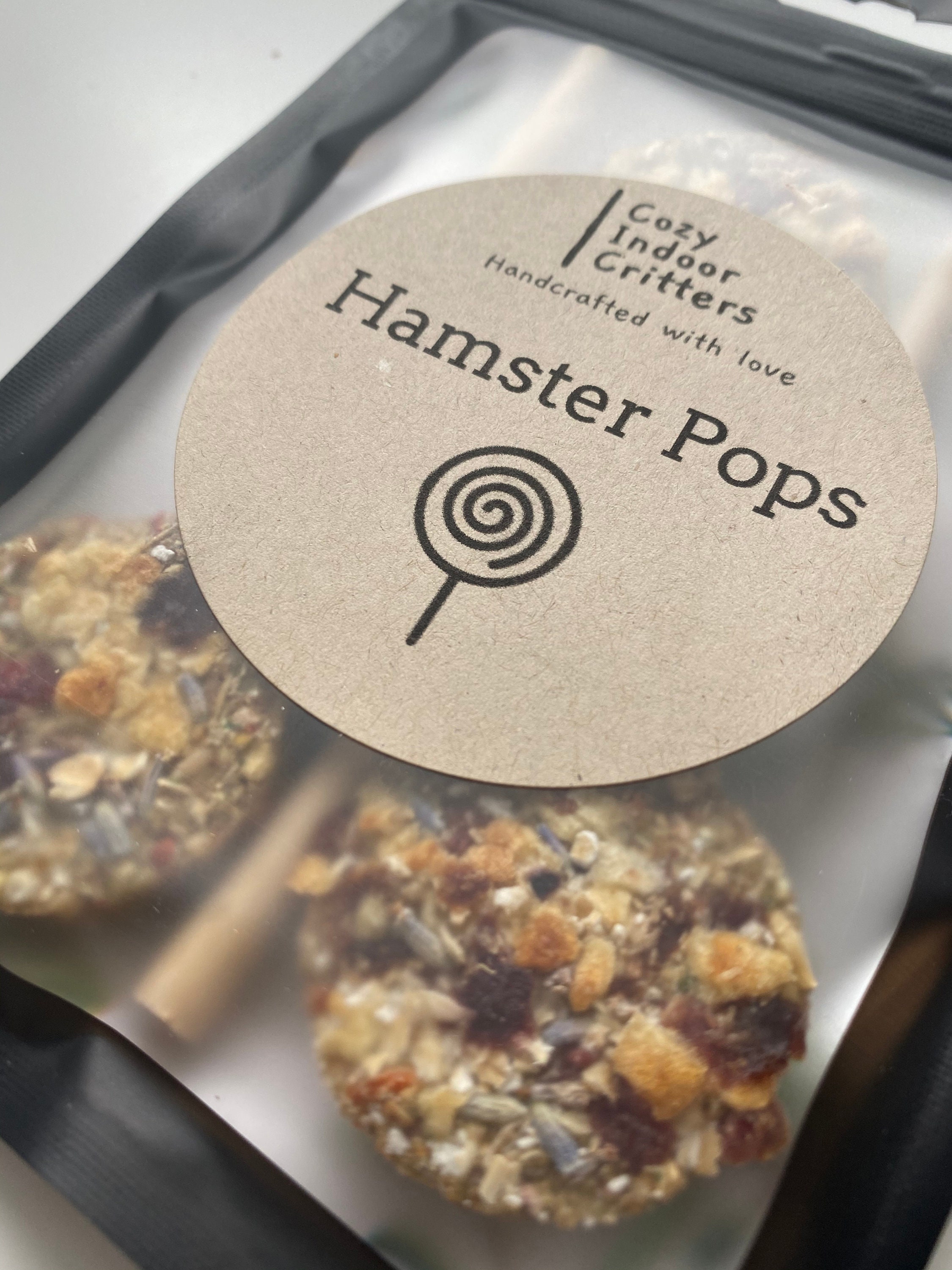 Hamster Pops: Mela, Lampone e Lavanda - Confezione da 3