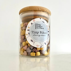 Tiny Bites JAR - Training Treats - Hamster / Rabbit / Rat / Guinea pig / Gerbil