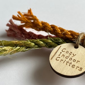 The Rope bundle - Organic Flavoured - rabbit bunny / hamster / Guinea pig / rat