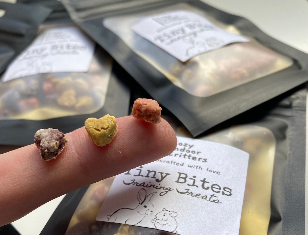 Tiny Bites - Rabbit Bunny / Hamster / Mouse / Rat / Guinea Pig Training ...