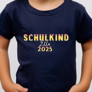 Personalized First Day of School T-Shirt - Schulkind 2025 Gift