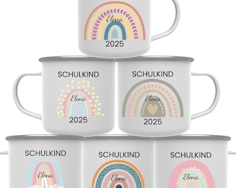 Personalisierte Einschulung 2026, Geschenk mit Name, Einschulungsgeschenk Junge Mädchen Schulanfang, Kindergarten Abschied