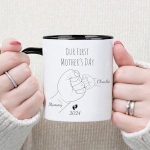 Our First Mother&#39;s Day Mug, New Mom Gift, First Time Mom Gift, New Parent Gift, Mommy Coffee Mug, Baby Shower Gifts, Mother Day Gift
