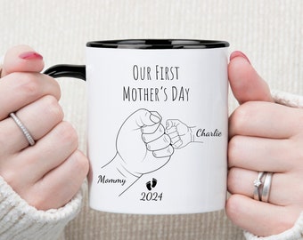 Pierwszy kubek na Dzień Matki: prezent dla nowej mamy, prezent na baby shower