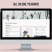 All In One Notion Planner | Notion Template, Project Planner, Budget and Fitness Tracker for Computer, Tablet and Smartphone