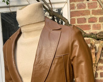 90's 00's Y2K GAP Black Leather Bomber Jacket • Women's S/XS