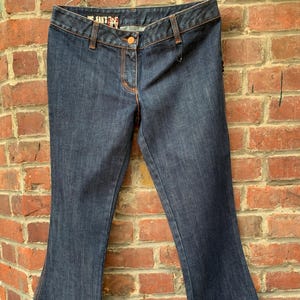 90s Jean Paul Gaultier JPG Flare bell bottoms W31 L34 Actual Size/Taille Réelle Mesureurée W31-40Fr L33.5-85cm Very Good condition! Worn Once !