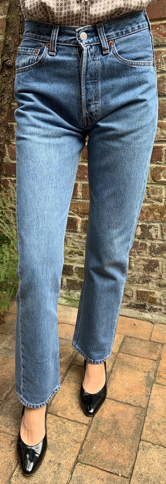 Levi's 501 90s Vintage W27 L30 Actual Size Measured/size