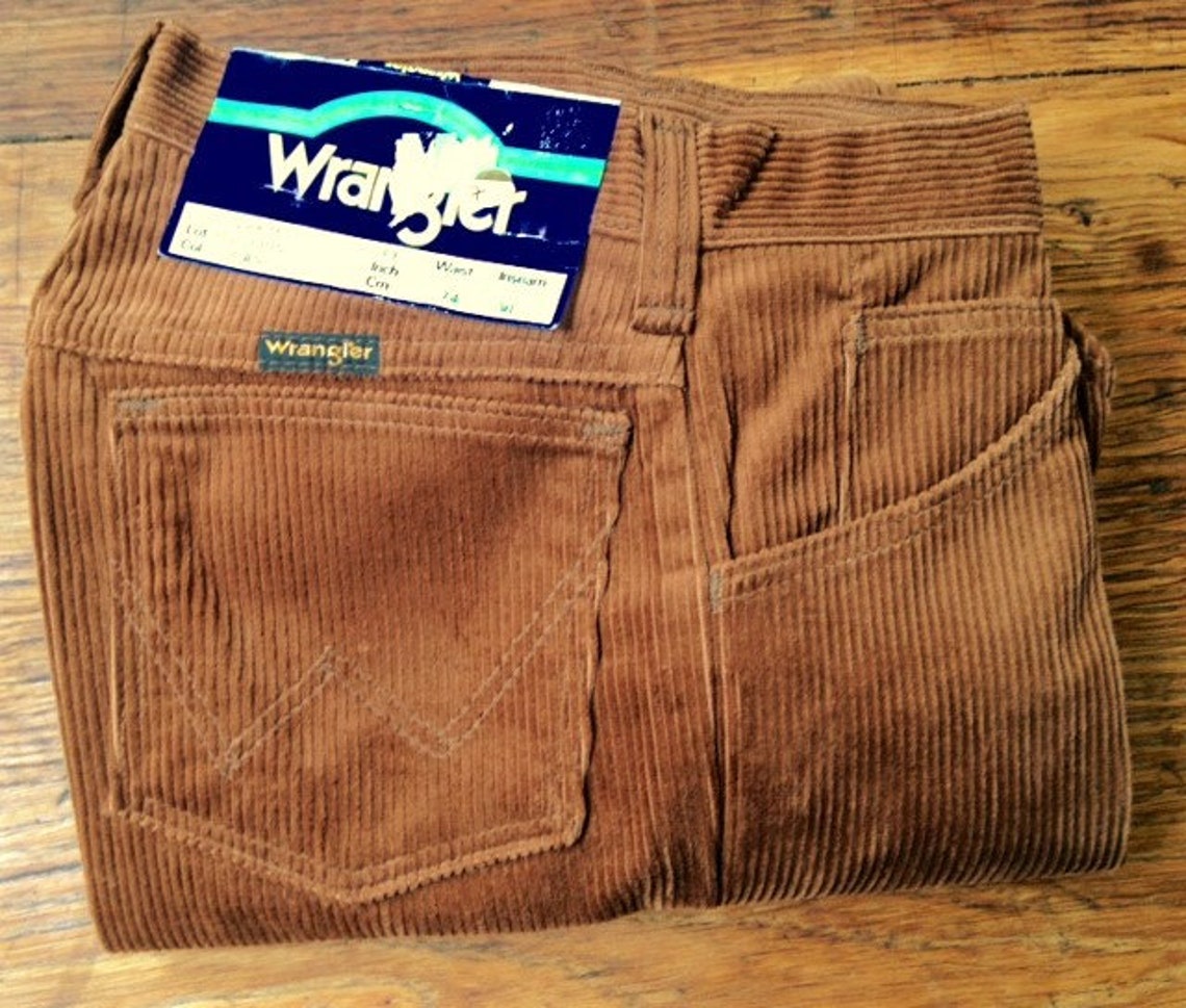 Wrangler Vintage Deadstock Bell Bottoms Cord W29 L36 70s NOS | Etsy