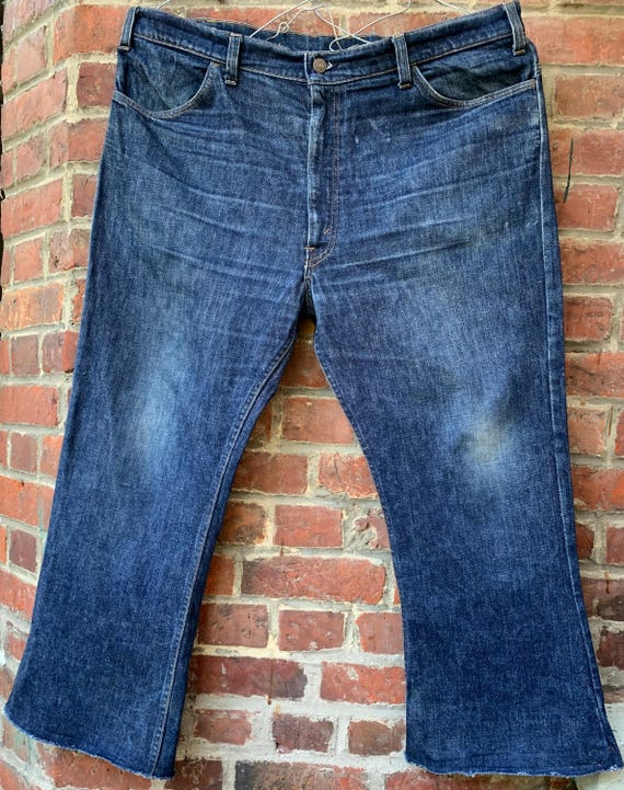 70年代 LEVI ベルボトム USA製 フレア 646 W41 L30 実寸大 W41-52Fr 