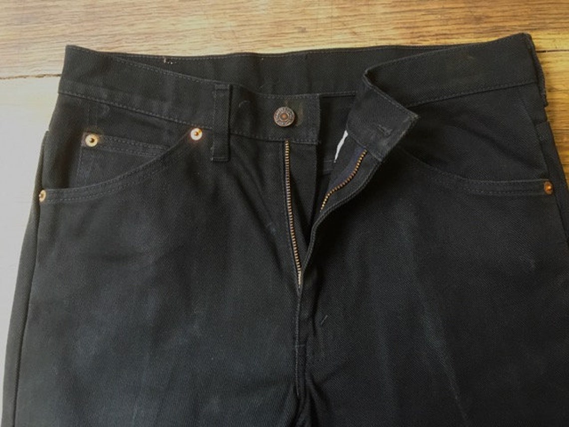 Levi's 630 Vintage Deadstock W30 L36 Black 80s NOS 80s OUR - Etsy