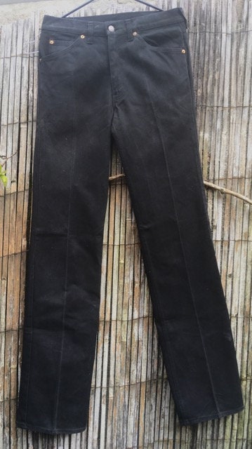 Levi's 630 Vintage Deadstock W30 L36 Black 80s NOS 80s NOS