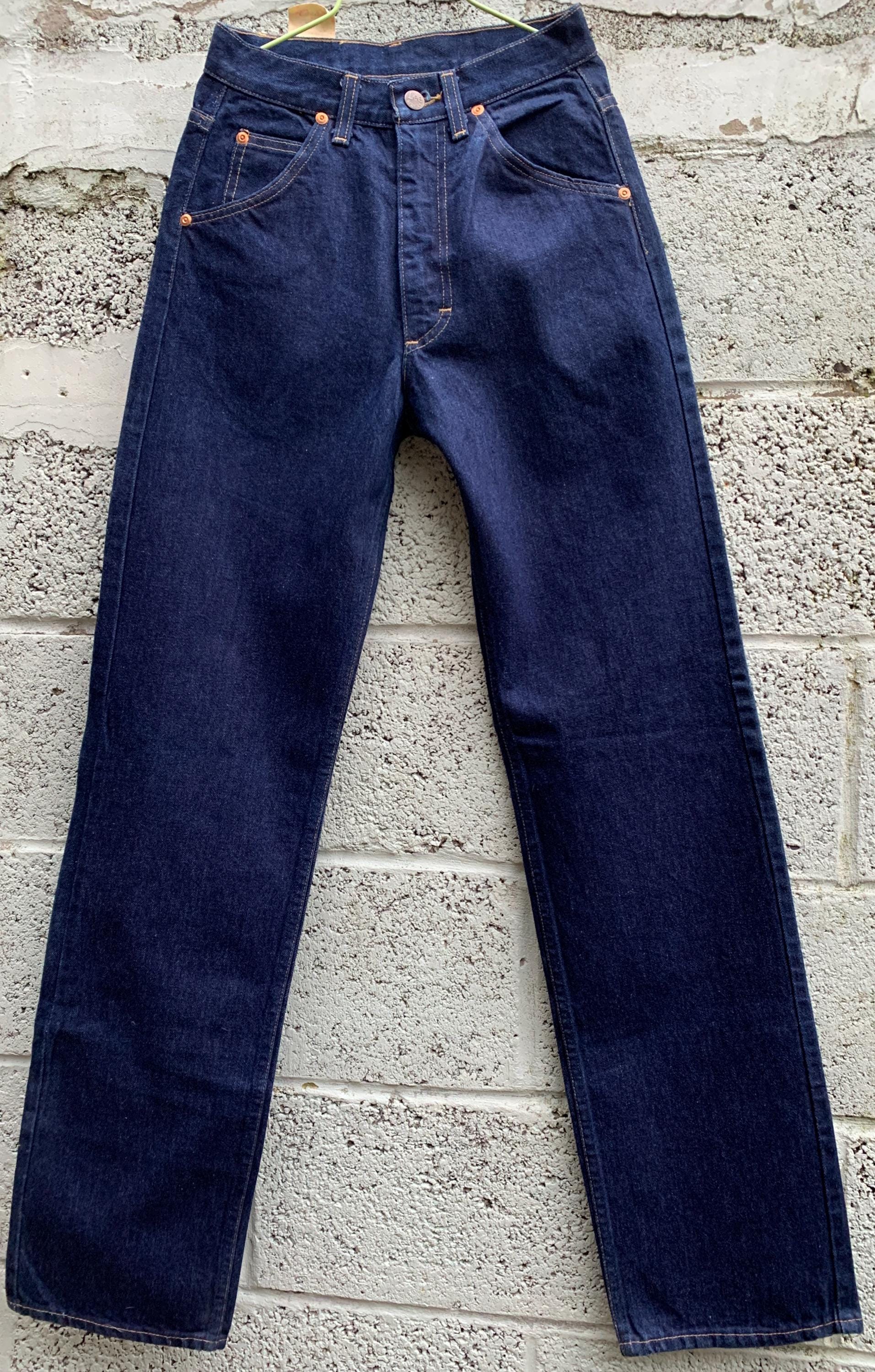 Lee Vintage Deadstock USA Made Late 70s Early 80s W26 L34 Actual 