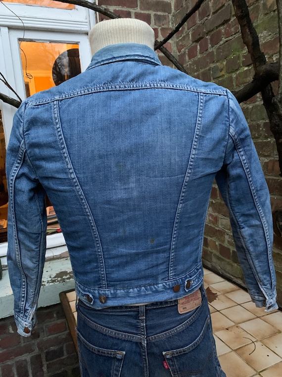 Wrangler Selvedge Vintage Jacket 1960s Selvedge Denim 124MJ
