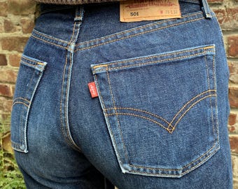 LVC Levis 501 32x34, Vintage Model 1937 Denim Big E 50s