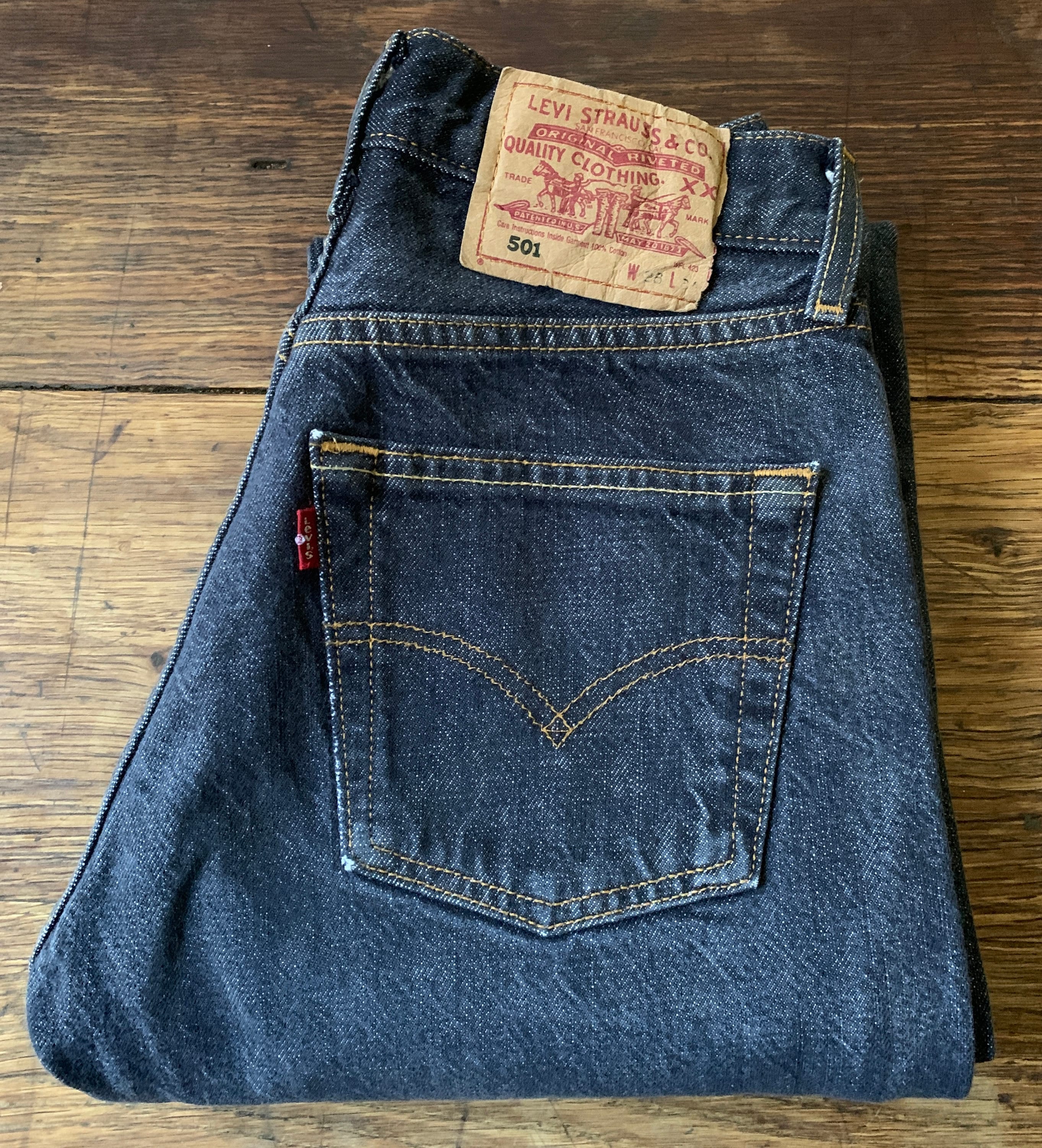 Levis 501 W28 L34 - Etsy