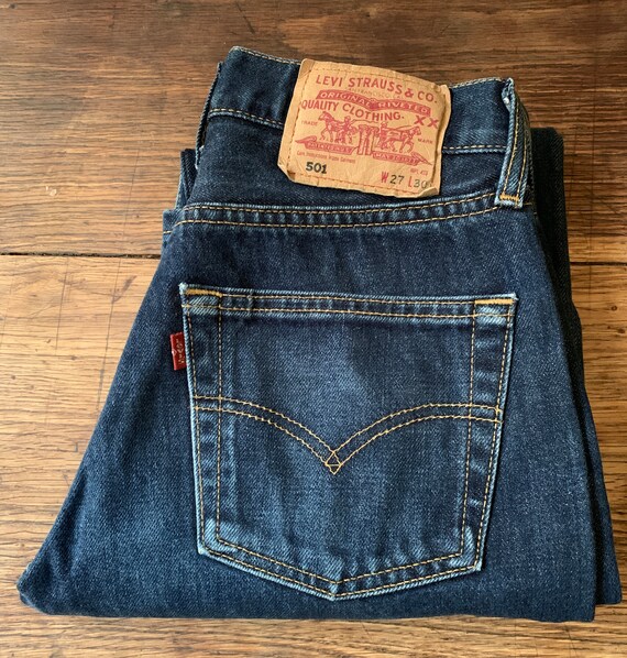 LEVI'S 501 S type bigE W27 L30 www.obgynegy.com