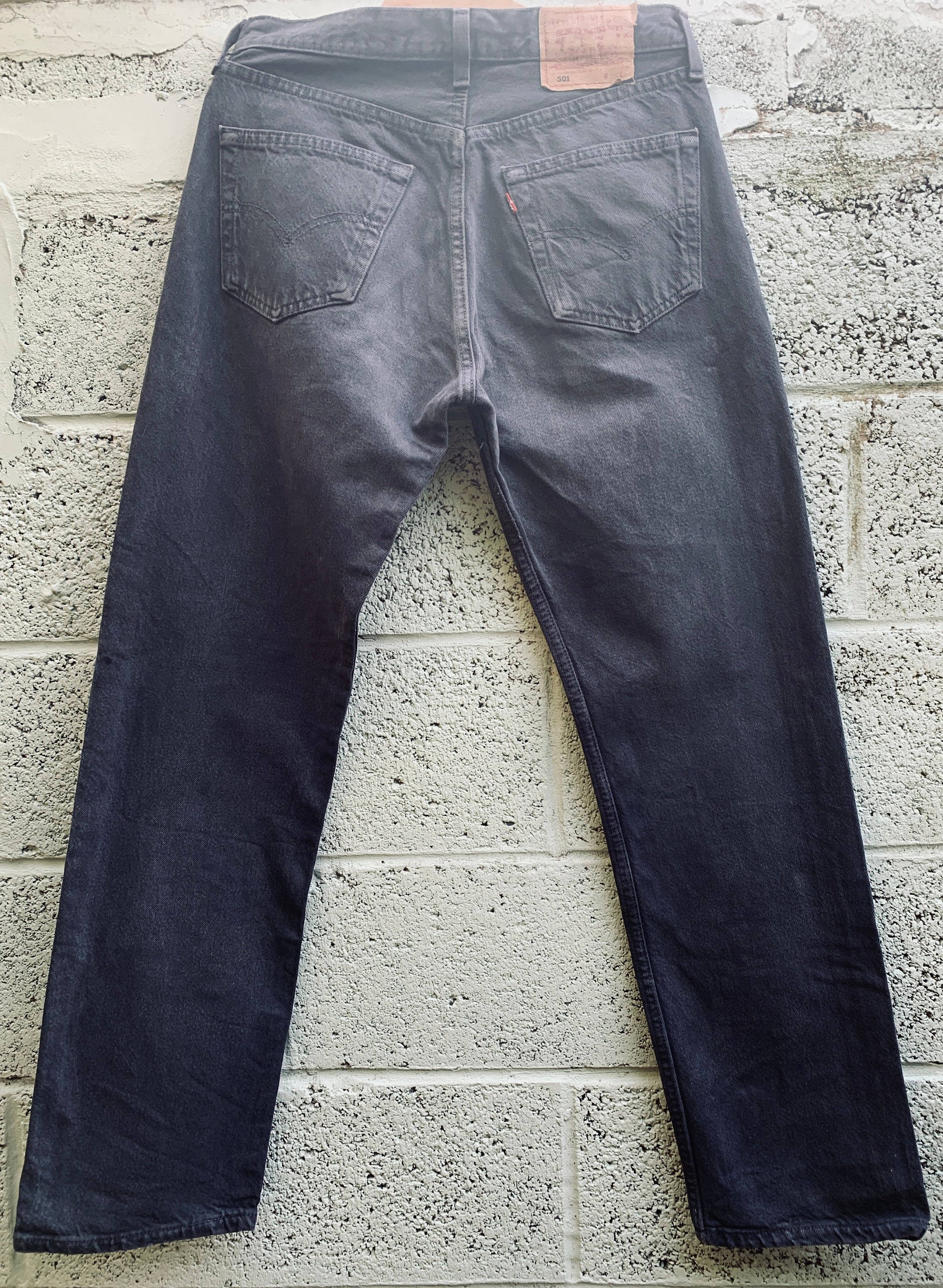 Levi's 501 Vintage W32 L32 Made in USA Actual Size Measured